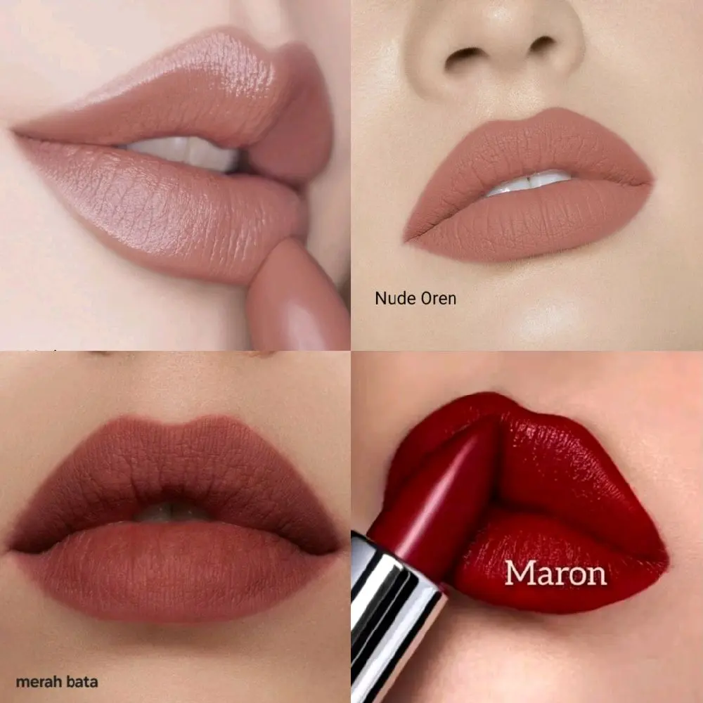 [PER 2 PCS] LIPSTICK PUTAR MATTE TAHAN LAMA