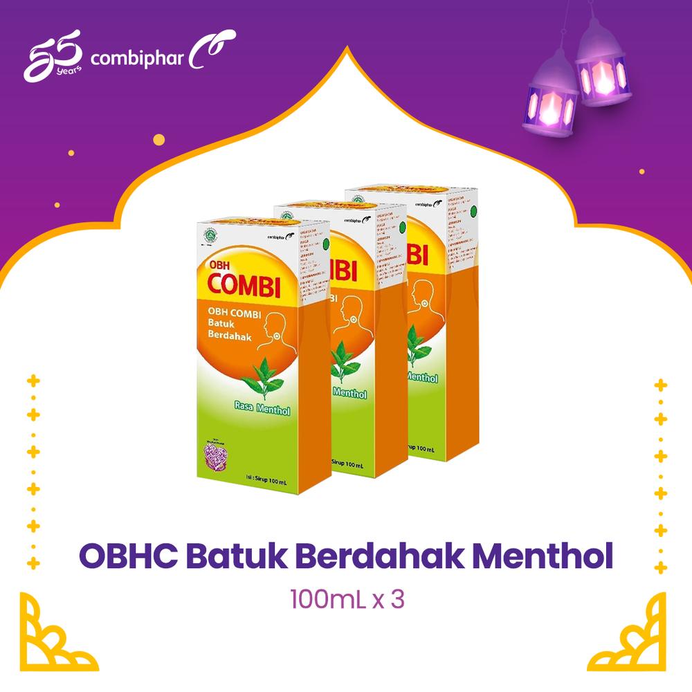 OBHC Batuk Berdahak Menthol 100ml PACKAGE