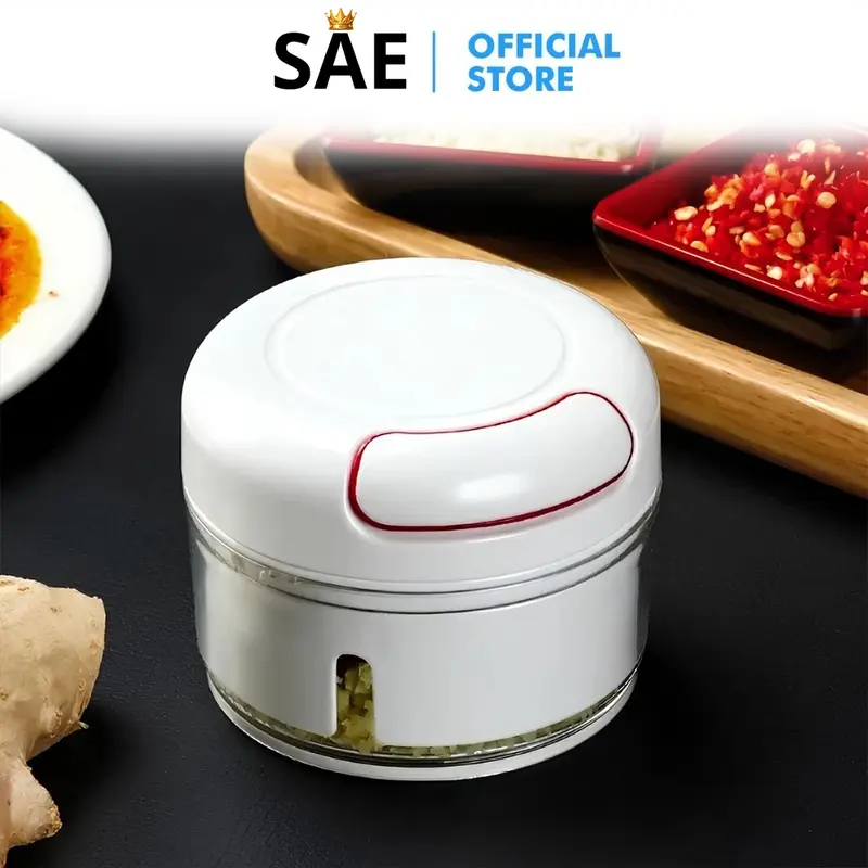 SAEID - BLENDER TANGAN MINI SPEEDY CHOPPER TARIK PENGHANCUR GILINGAN BUMBU CHOPPER SERBAGUNA 7