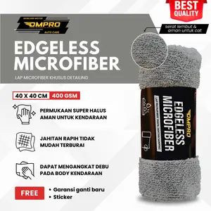 Kain Lap Microfiber Edgeless Mobil 40x40 Micro Fiber Lap Mikrofiber Car Kendaraan