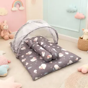Kasur Matras Bayi Kelambu Matras Bayi Set Bantal Guling Kelambu