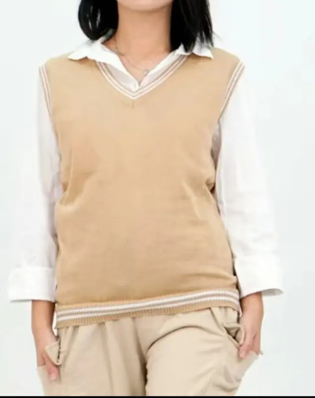 ROMPI RAJUT WANITA KOREA STYLE OUTER TERBARU VEST PREMIUM/KOREAN STYLE TERLARIS DAN TERMURAH!!!! 1