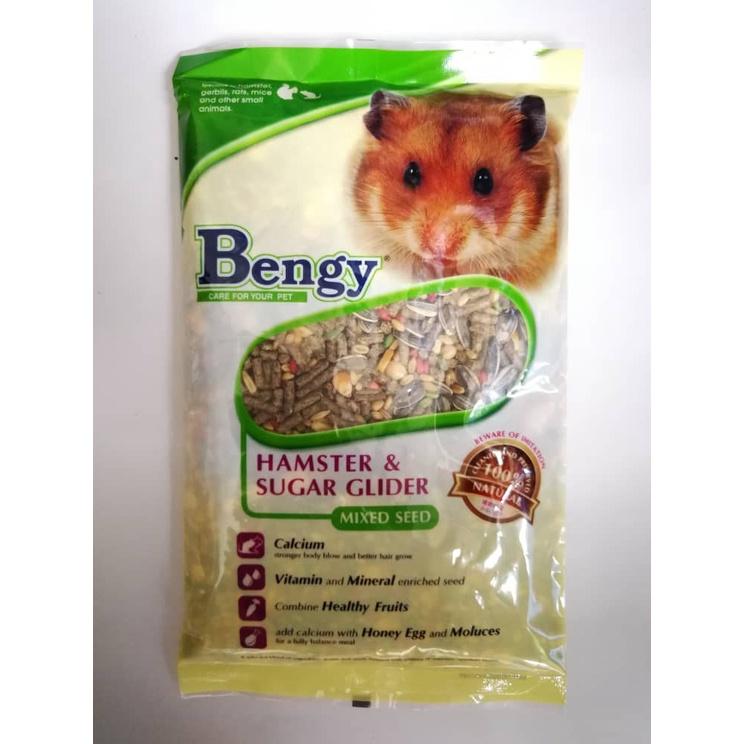Bengy Mixed Seed Hamster Sugar Glider Gerbil Food Feed 500gram Makanan