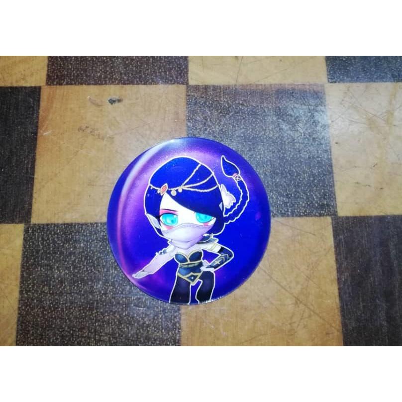 [Xsaye] Templar Assassin (Lanaya) Fan Art Acrylic Badge *Dota 2*