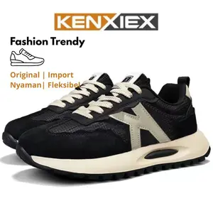 KENXIEX Jisoo Sepatu Sneakers Pria Fashion Casual Kekinian 120026 Shoes Sport