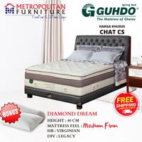 Gambar Kasur Springbed Guhdo Diamond Dream FULL SET Virginian Legacy dari METROPOLITAN FURNITURE Kota Bekasi 1 Tokopedia