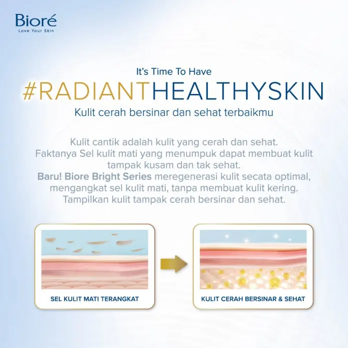 [Special Bundo Els] Biore Bright White Scrub 380ml Pouch Triplepack- Sabun Mandi Cair 3