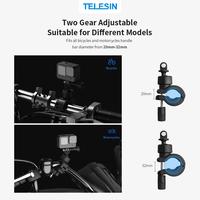 Gambar TELESIN 360 Degrees Mounting Stang Sepeda Bicycle Motor Motocycle Clamp HandleBar Bracket Mount For Action Cam GoPro Brica B-Pro5 BPro Insta360 Akaso XM Yi Osmo Camera Kamera dari Brica Berrisom Kab. Tangerang 5 Tokopedia