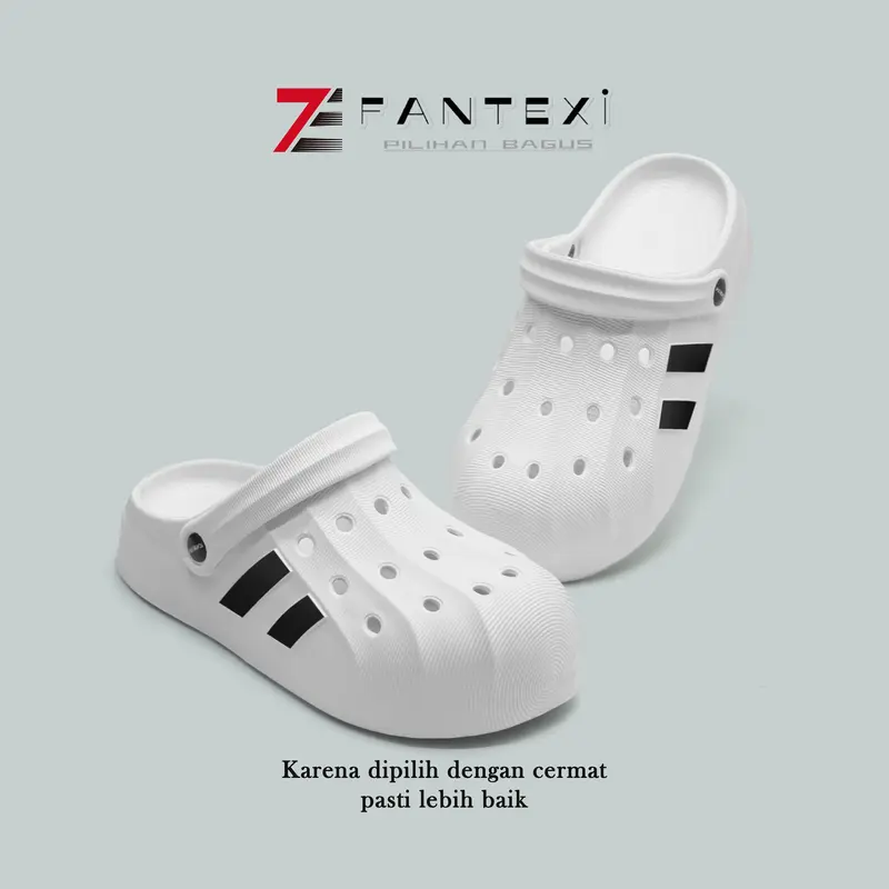 Sandal Selop Baim Slide Pria Model Terbaru Anti Slip Bahan Karet Eva Sendal 3