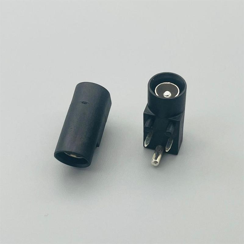 Product Introduction of DC source socket 4.0 square head safety standard socket square mouth medical instrument mother seat physical therapy massage instrument DC head with cable 4