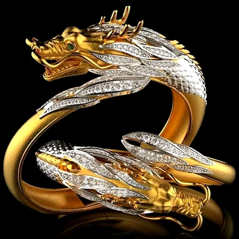 Cincin Naga Lapis 30K - Asesoris Cincin Pria dan Wanita - Rings