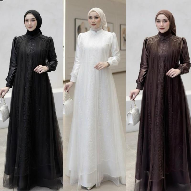 (Tali belakang) Gamis Pesta Mewah Simple terbaru 2026 Maxi Gaun Dewasa Remaja Lebaran Terbaru Panjang Cantik Kancing Wudhu Busana Muslim (Tali belakang) Gamis Pesta Mewah Simple terbaru 2026 Maxi Gaun Dewasa Remaja Lebaran Terbaru Panjang Cantik Kancing Wudhu Busana Muslim