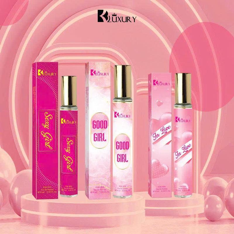  Combo mẹ ghẻ con chồng 3 chai nước hoa nữ Good Girl 10ml - Sexy Girl 10ml - In Love  10ml 
