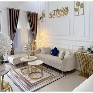Sofa Ruang Tamu Aestetic / Sofa Leona mewah