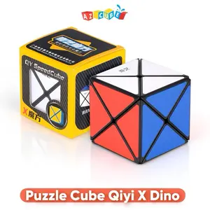 Mainan Anak Puzzle Cube X Puzzle Cube Qiyi X Dino Puzzle Cube