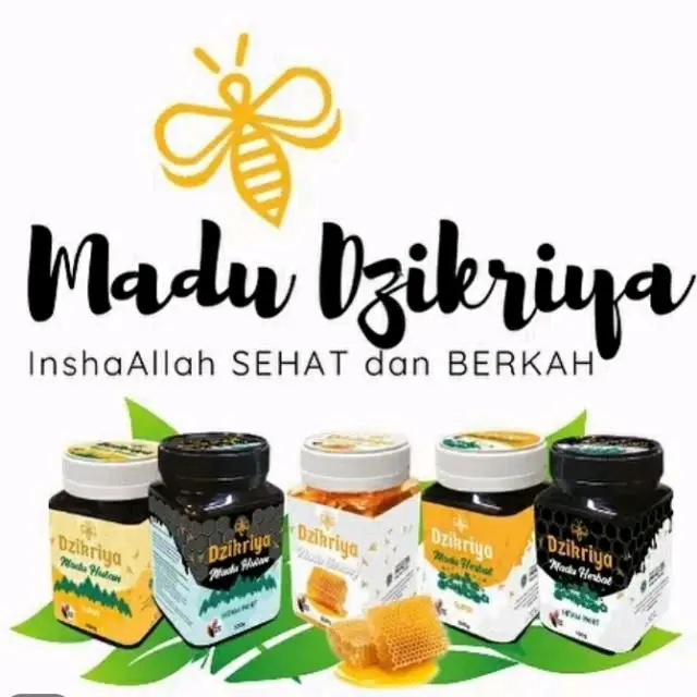Madu Dzikriya Hutan Hitam Pahit al jaber Herbal Honey 8