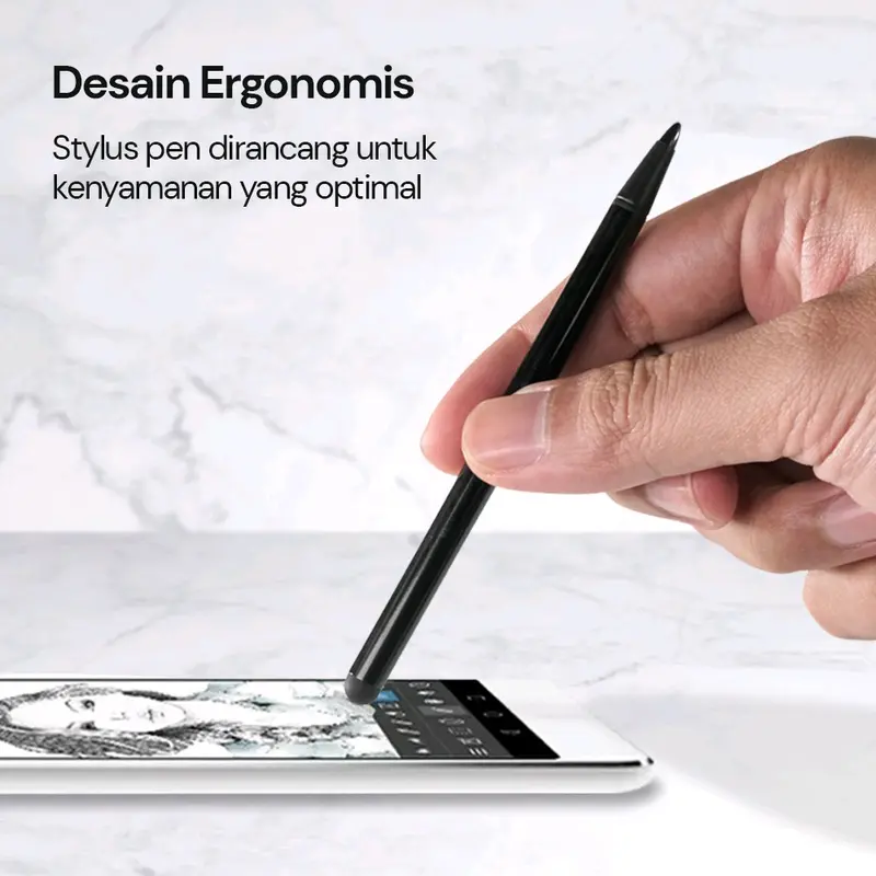 Stylus Pen Tablet Capacitive and Resistive Universal 2 in 1 - TD0213 4