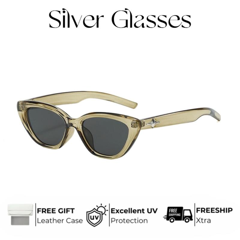 Kính Râm Mắt Mèo, Phong Cách Hàn Quốc Cổ Điển Gọng Nhỏ Thời Trang, Hàng Mới Về Năm 2024, 31