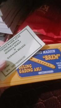 Product Review of Brem Khas Madiun Halal Suling Gading Murni Sari Ketan Snacks Cemilan Tradisional from e**✨ 0