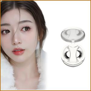 磁気まつげ-強力な磁石、接着剤フリー、ナチュラル&ボリューム、ワンピースデザイン