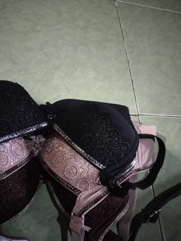 Product Review of 3PCS BH BRA JUMBO CUP BESAR  BRUKAT EMBOS TANPA KAWAT  SIZE 36-46 from A**i 2