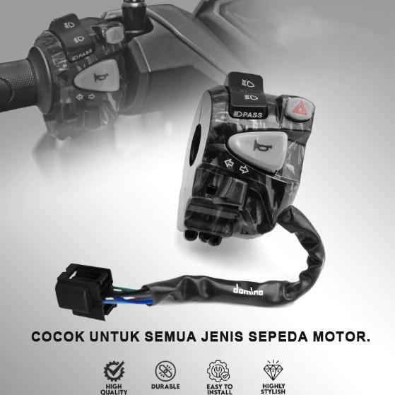 Saklar kiri model Vario new plus hazard sakralPNP VARIO 125 new led 150 new led plus kabelsoket Motorcycle Saklar kiri model Vario new plus hazard sakralPNP VARIO 125 new led 150 new led plus kabelsoket Motorcycle