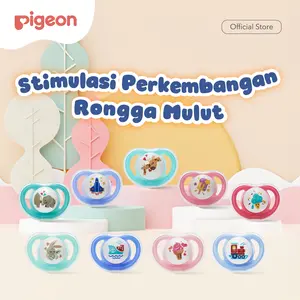 PIGEON Minilight Pacifier (Blister) | Dot Bayi | Dot Super Lembut | BPA Free