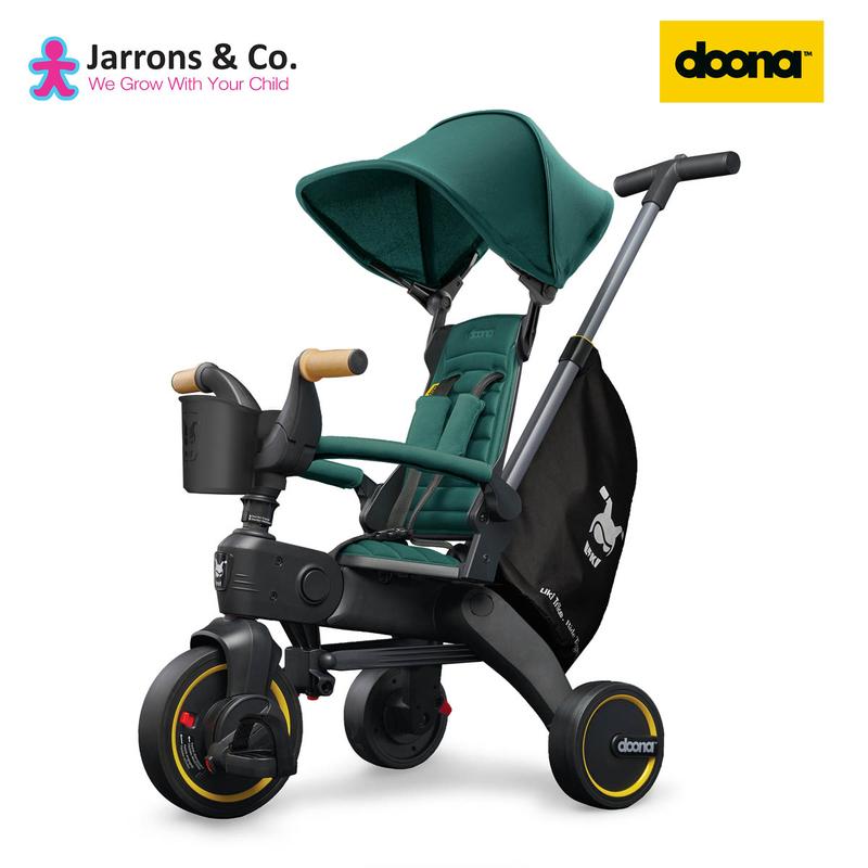 Doona S5 Liki Trike - Nitro Black / Racing Green / Ocean Blue 1