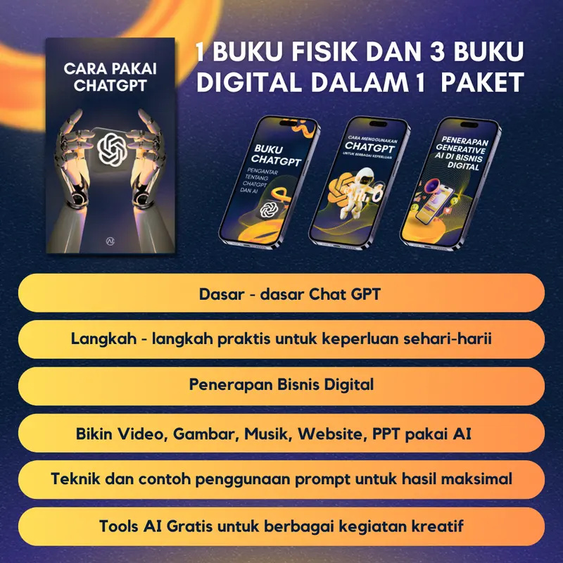 AICO - Buku Panduan Cara Pakai Chat GPT Prompt ChatGPT AI001CO 2