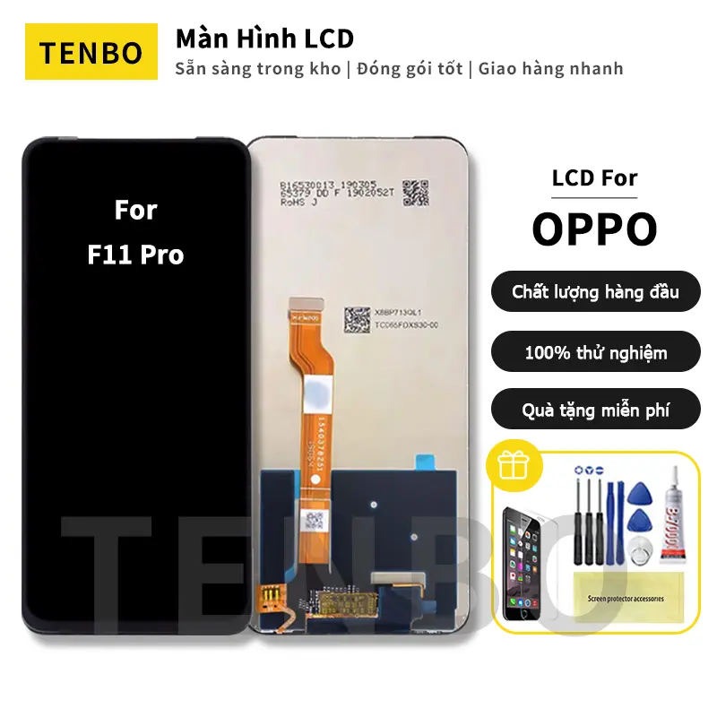Thay thế lắp ráp màn hình hiển thị LCD, dành cho Oppo F11 Pro