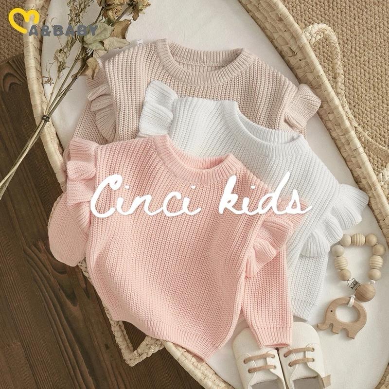 ATASAN ANAK KOREA MODEL RUFFLE CASUAL BAJU RAJUT ANAK PREMIUM 5