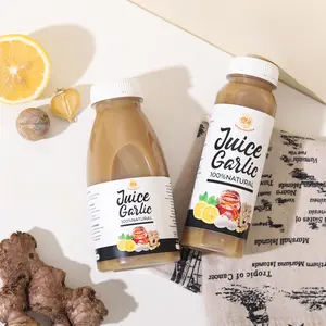 Jus Bawang Putih Tunggal, Lemon California, Cuka Apel, Jahe Merah, Madu Murni 250ml & 350ml Juice Minuman