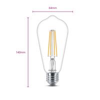 Gambar Beli 3 Gratis 1 Lampu Bohlam Philips Filament LED Classic 4W ST64 E27 Kuning dari Philips Lighting Bogor Kab. Bogor 3 Tokopedia