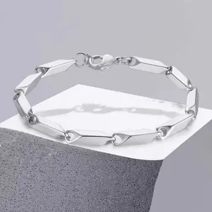 GELANG RANTAI ANTI KARAT MODEL PADI/ GELANG BALOK KUALITAS PREMIUM ANTI KARAT Titanium Stainless Bracelets Tali