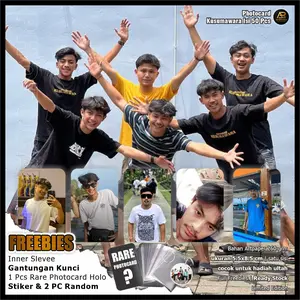 Photocard Tim Kusumawara isi 50 Pcs Fanmade | Bonus Ganci, Rare Card, 2 PC random, Stiker dan Iner Sleeve | Bisa COD, Langsung kirim