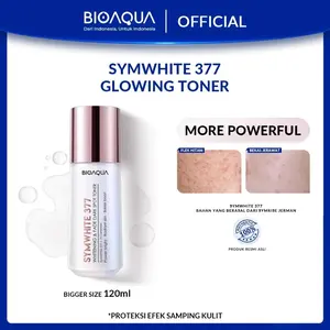 【Special offer】BIOAQUA SymWhite 377 Whitening & Dark Spot Toner Wajah Glowing 120ml
