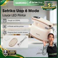Gambar [SAMONO 5TH ANNIV] SAMONO SW-GSG200 Setrika Uap Lipat Portable Layar LED 6 Mode Garment Steamer - SW-GSG200 dari samonomart.id Kab. Tangerang 1 Tokopedia