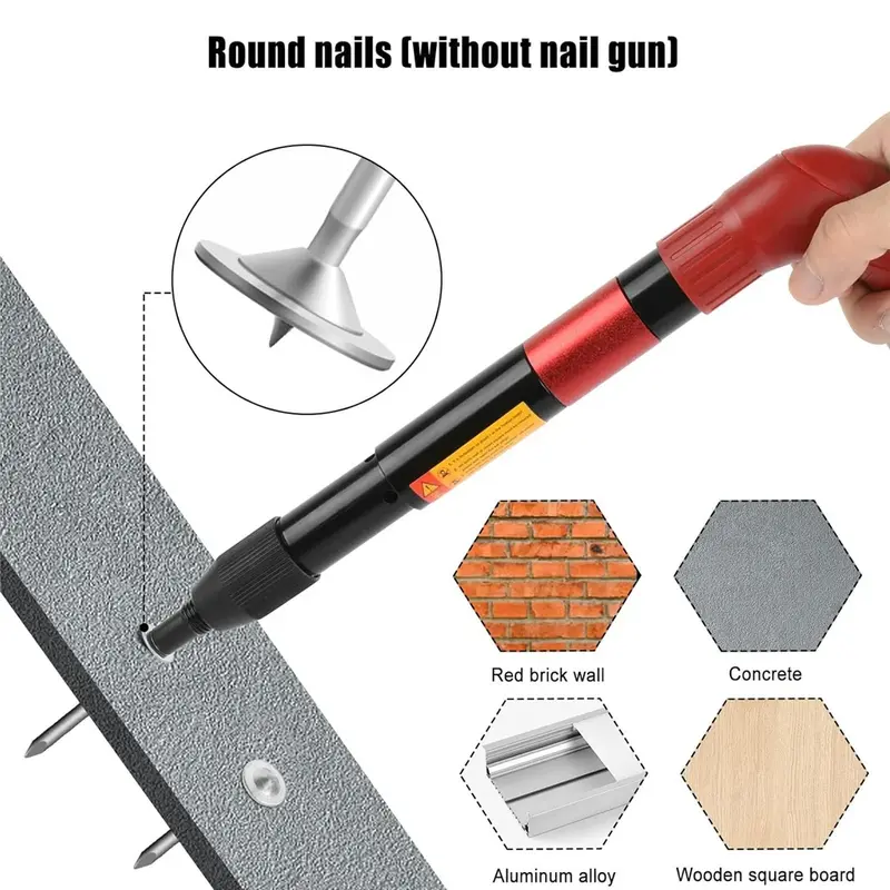 [PACK] Refill Paku Ramset 7.3 x 10.5mm Tembak Gun Beton Manual Round Steel Nail FD10 4