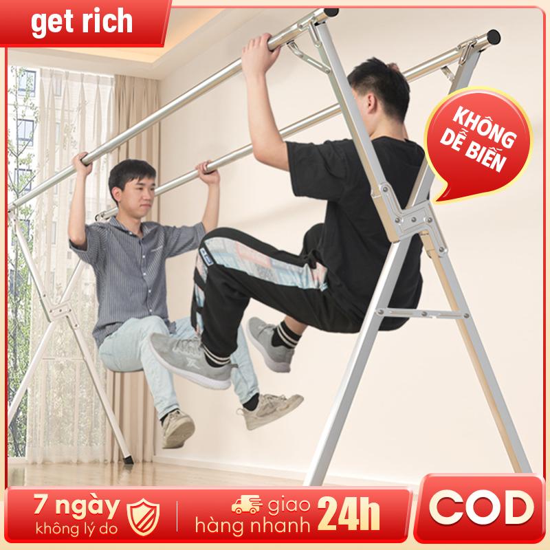 Giá phơi quần áo gấp Giàn phơi Treo Đồ Thông Minh Dạng Cây Giá Gấp Gọn kế kiểu sào Cao cấp Ổn định và bền bỉ Nhiều kích