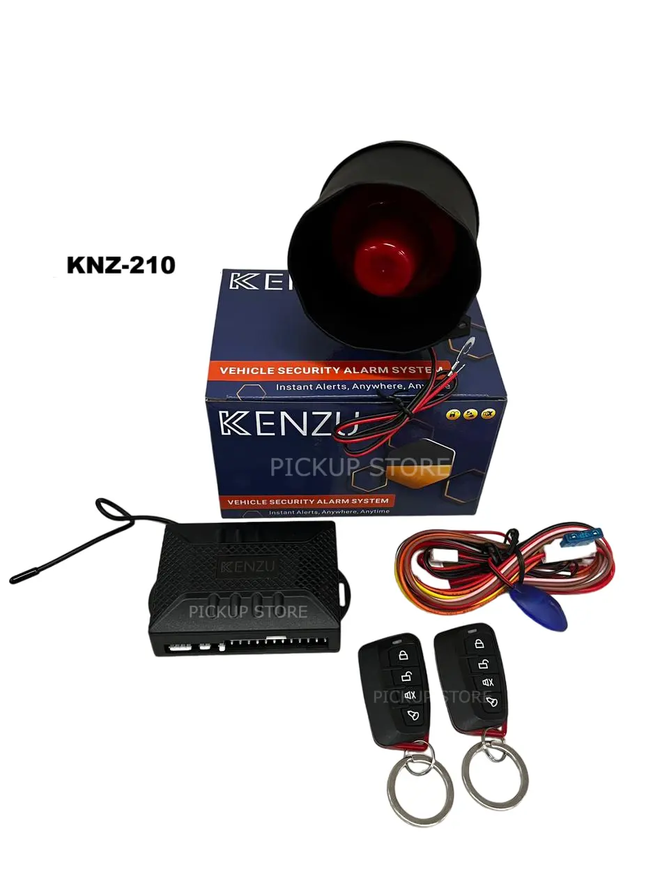 Alarm Mobil KENZU Tipe Remote Kunci Lipat Anti Maling