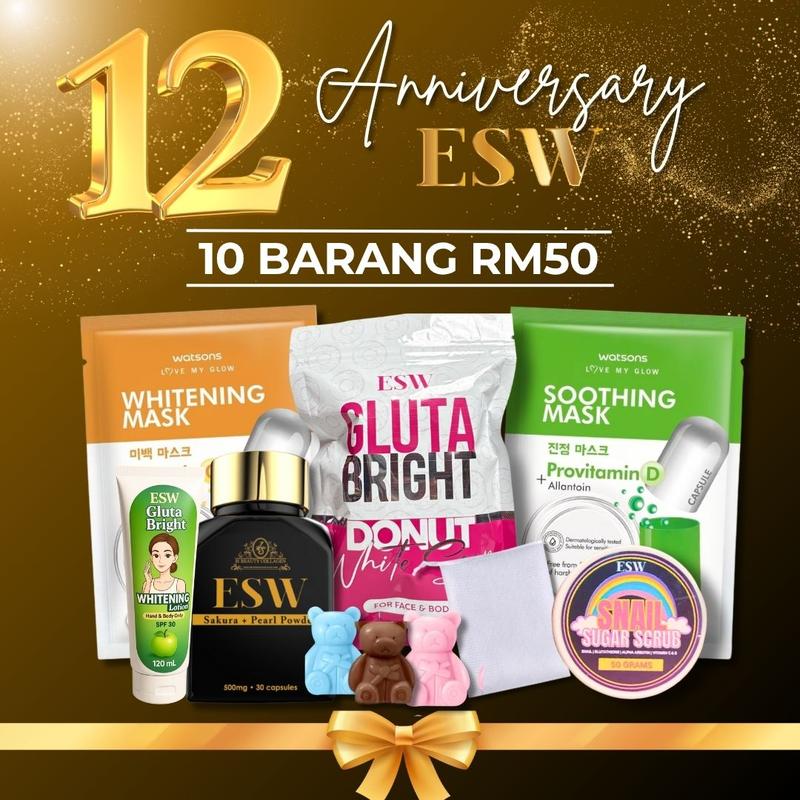 [ADS] - SET 12TH ANNIVERSARY ESW ( ESW KAPSUL Whitening Supplements ...