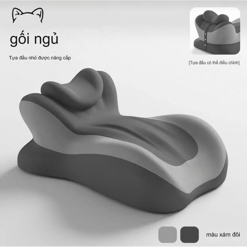Gối Công Thái Học Cao Cấp - Chống Mỏi Vai Gáy- Gối Tình Yêu. Chăm Sóc Sức khoẻ Và tình Yêu