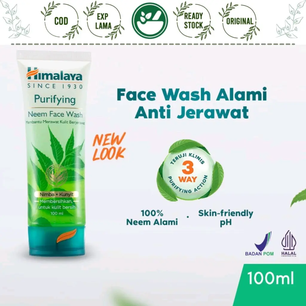 Facial wash himalaya kecil