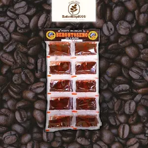 kopi hitam BERONTOSENO Coffee kemasan kecil, 50s/1s 3,5 g