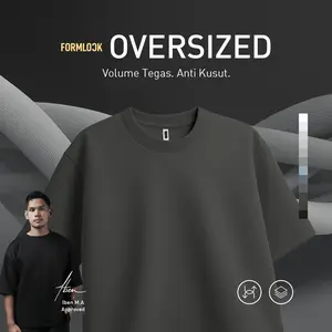 No Void Minds FORMLOCK Oversized T-Shirt | Smoke