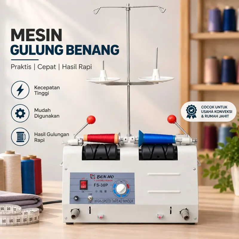 Mesin Gulungan Benang 2 Cones FS-20S