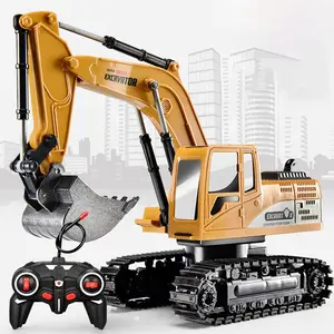 Mainan Excavator Remote Control RC Eskavator Alloy Beko Remote Control Mainan Anak Laki Laki