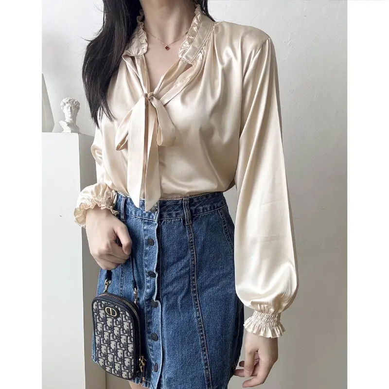 BITNA TOP Atasan Satin Wanita - Ohfficial 8