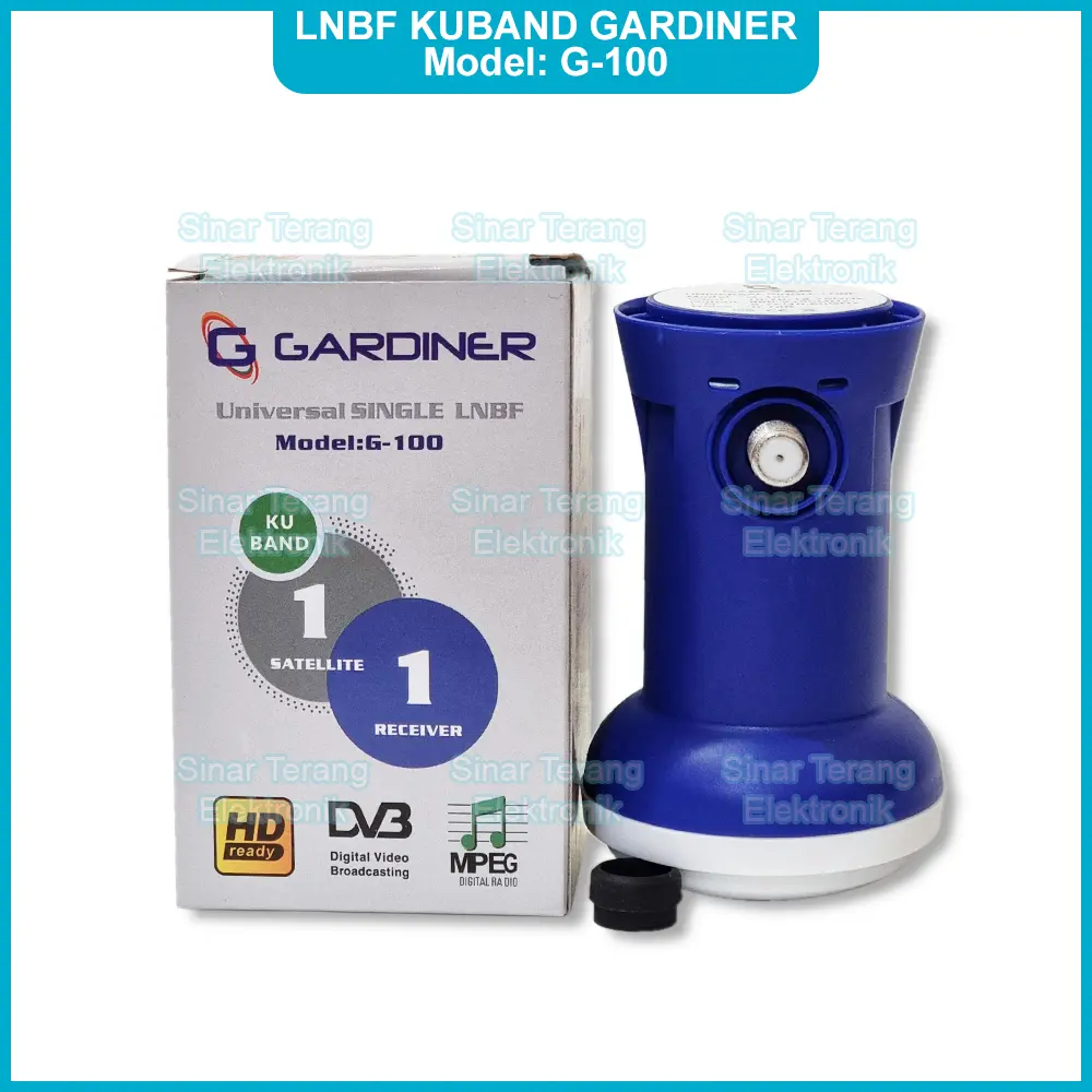 Gardiner LNBF Kuband Single Satu Satelit Satu Receiver LNB Kuband Single Parabola