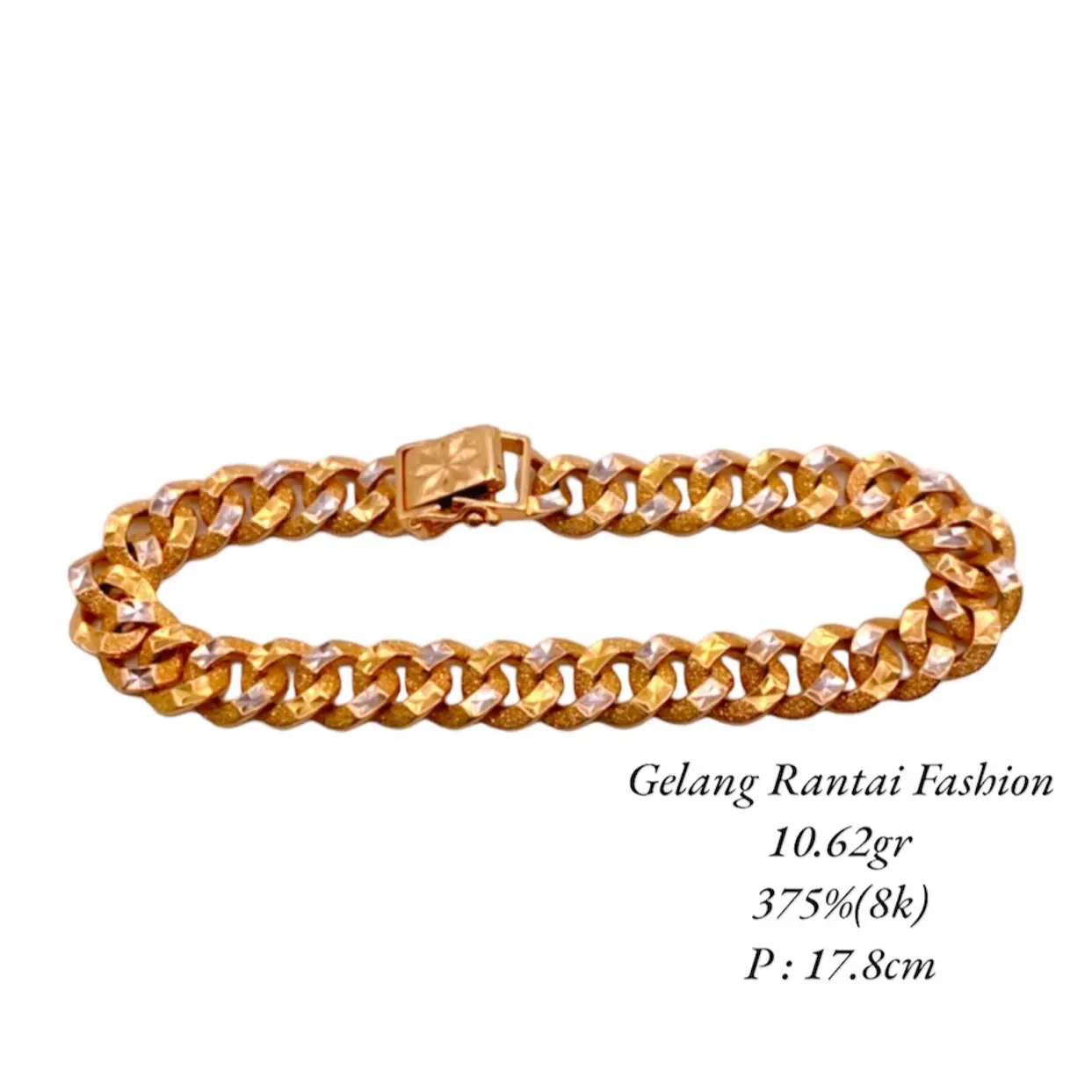Gelang Rantai fashion 375% (8k)